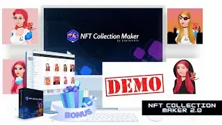 NFT Collection Maker 2.0  Review || Generate Massive Crypto NFT Art Collections Automatically