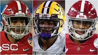 2021 NFL Draft: Ranking the Top 3 WR prospects | SportsCenter