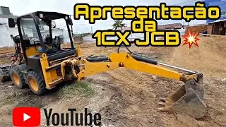 Apresentação da Mini Retrôescavadeira 1CX da JCB!🚜💥