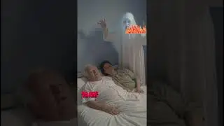 Ghost trying to scare Deaf couple #funny #horrorshorts#1.2 KViral