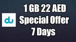 🇦🇪Dubai Du Sim Special Mobile Data Offer 2019 l UAE Tech Support