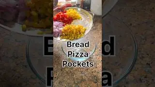 Tasty bread pizza pocket | easy to make #quickrecipe #easytomake #tasty #viralvideo #ytshorts #viral