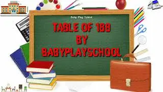 188 पहाड़ा | Tables of 188 | BabyPlayschool | 188 का पहाड़ा |TABLE188 | Pahada 188 | 188 Pahada |BPS