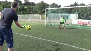 Entraînement gardien de but