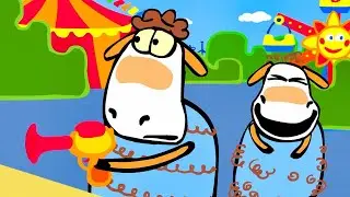 Овечки Холли и Долли - 😵 На батуте| Мультики для детей