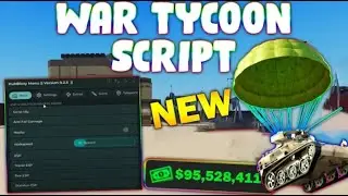 *NEW* War Tycoon Script (PASTEBIN 2025) (AIM BOT , AUTOFARM, INFINITE AMMO, GET CASH FAST, AIRDROP)