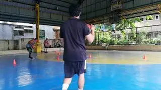 GRP SKILLS WORKOUT W/exPBAPLAYER:CYRUS TABI,MPBL PLAYER:KOJACK MELEGRITO RTU STANDOUT:JESUS ASUNCION