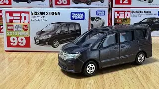 トミカ開封　part43   No99   日産　セレナ　NISSAN   SERENA