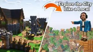 Мой тур по городу Minecraft: (проект на 2 года)
