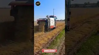 Kubota ER698 combine harvester #shorts #kubota #agriculture