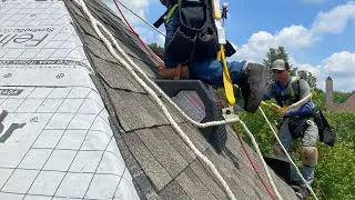 The Easiest Way to Work on Steep Roofs!