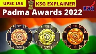 Padma Awards 2022 #padmaawards #padmavibhushan #padmabhushan #padmashri #polityupsc