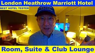 London Heathrow Marriott (Review & Tour of Room) The Hotel Inspector #hotelinspector