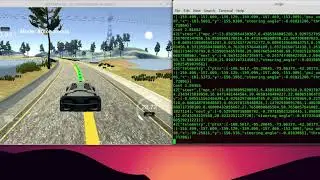 Model Predictive Control in C++ to maneuver a vehicle around the track