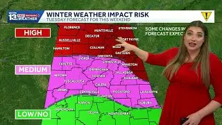Winter storm threat: Latest maps and models detail risk for ice, snow, freezing rain this weekend