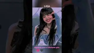 signature pose of BLACKPINK 🖤💗✨#blackpink#signaturepose#