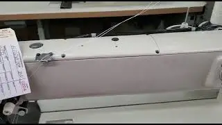 comparing SINGLE NEEDLE MACHINES WITH DOUBLE NEEDLE. JUKI STYLE 3O IN LONG ARM
