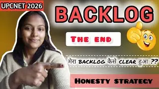 UPCNET वाले backlog कैसे clear करें?? 🤔#vijayeducation#bscnursing2026#nursingwithrinki #upcnet2026 