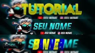 Como Fazer Banner Pelo Celular //YOUTUBE//(ANDROID/PS TOUCH)