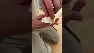 Der Profi-Trick f&uuml;r Sockelleisten: So sitzt das Endst&uuml;ck perfekt! 👌#shorts