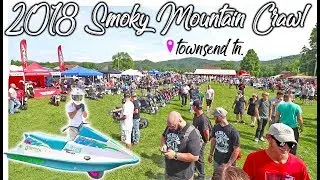 The BIGGEST Mini Motorcycle Meet In AMERICA! | 2018 Smoky Mountain Crawl