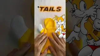 TITERE TAILS #tailsthefox #sonicthehedgehog #diy #tutorial #manualidades #titeres