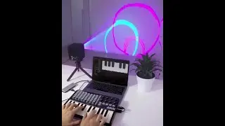 laser cube sync with music