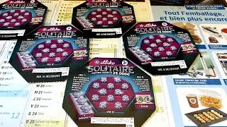 SOLITAIRE EN SOLO 5 TICKETS JEU &Agrave; GRATTER: GRATATOTO