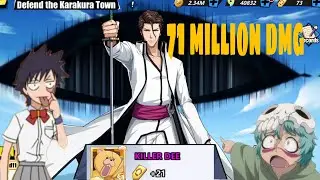 71 MILLION DMG! Defend Karakura Town!