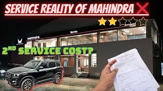 Scorpio N 2nd Service Cost | Mahindra Service Reality ❌ | Hidden Charges? Full Truth Revealed!