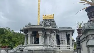 Iraivan Shiva temple and all granite Hindu temple in Kauai Hawaii