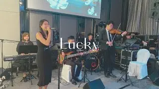 Lucky @ Hotel ICON | Felice Studio Wedding Live Band #hkwedding #hkweddingliveband