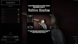 Custom Guns In Red Dead Redemption 2! #reddeadredemption2 #rdr2 #arthurmorgan #reddead #gaming