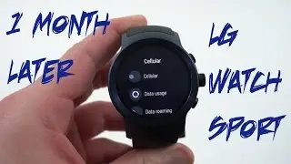 LG Watch Sport One Month Later: Not an LTE Capable Watch