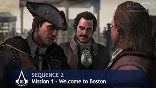 Assassin's Creed 3 - Sequence 2 - Mission 1 - Welcome to Boston (100% Sync)