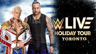 WWE LIVE Holiday Tour Toronto 2023: Cody Rhodes vs  Damian Priest | Steel Cage Match