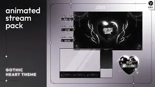 Gothic Heart | Animated Stream Pack