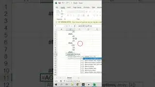 Excel AGGREGATE function #excel #shortsfeed