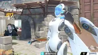 POTG! DANTEH + JAKE! PRO ECHO GAMEPLAY OVERWATCH SEASON 24 TOP 500
