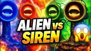 Epic Stickman Battle: Color Alien vs Siren Head 👽🔥