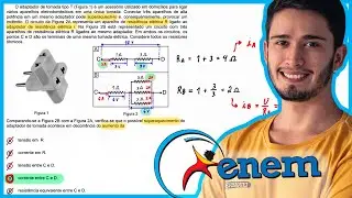 ENEM 2020 Digital - O adaptador de tomada tipo T (Figura 1) é um acessório utilizado em domicílios p