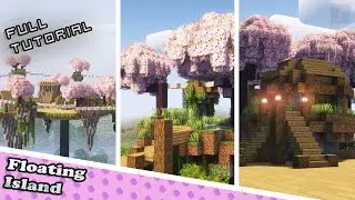 How to Build a Beautiful Floating Island House in Minecraft 🏡 | Ultimate Tutorial (Step by Step)