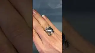 Silver Dome Cocktail Ring