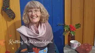 100 days to Christmas, Ep.9/23, Knitting at the seaside farm