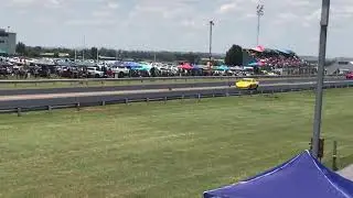 Kobus Kruger 8,60 sec run. Mazda 13B rotary power...Tarlton..