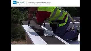 Fóliabádog cseppentő elhelyezése