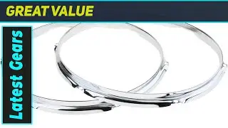 BESSTUUP 14 Inch 6 Hole Snare Drum Hoop Rim: The Ultimate Upgrade