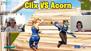 Clix VS DIG Acorn 1v1 Buildfights!