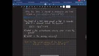 Math 065 Calc 1 Section 3.4B Kinematics or Position, Velocity, Acceleration, and Jerk