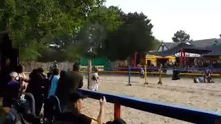 Jousting in Texas fail